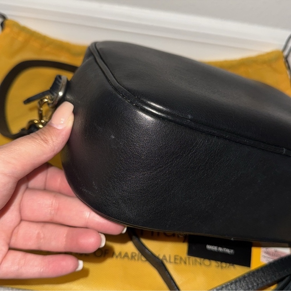 Valentino Black Leather Crossbody Bag - Picture 4 of 9